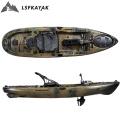 LSF 2021 New Design pe canoes plastic kayak made in China for both fishing and recreation